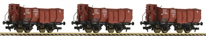Set of 3 gondola cars loaded with coal<br /><a href='images/pictures/Fleischmann/Fleischmann-590110.jpg' target='_blank'>Full size image</a>